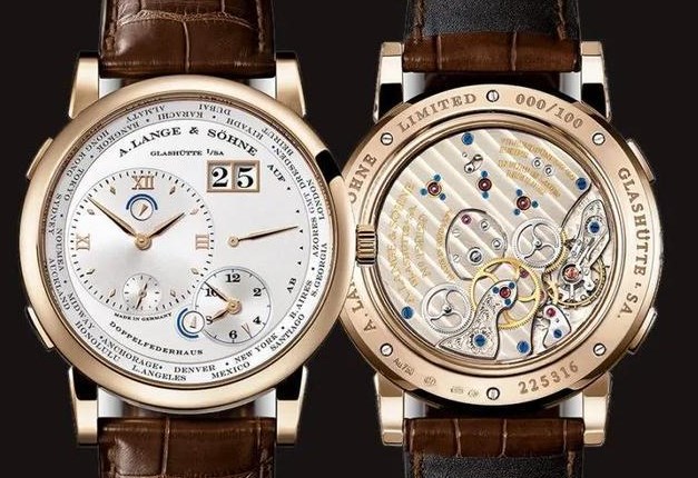 朗格最新推出Lange 1 Time Zone蜂蜜金腕表（圖）